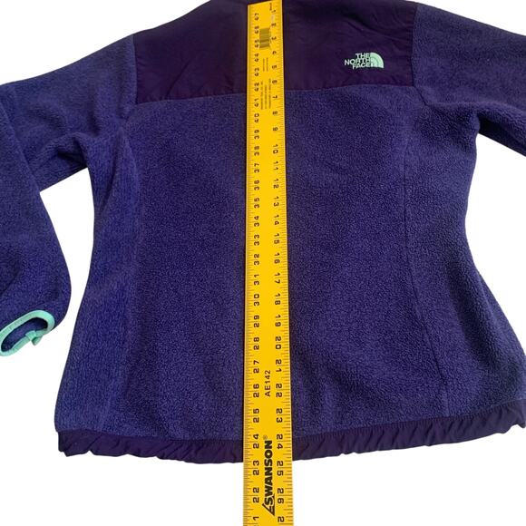 The North Face Women's Size M Denali Fleece Full Zip Purple Polartic Jacket - Picture 5 of 16